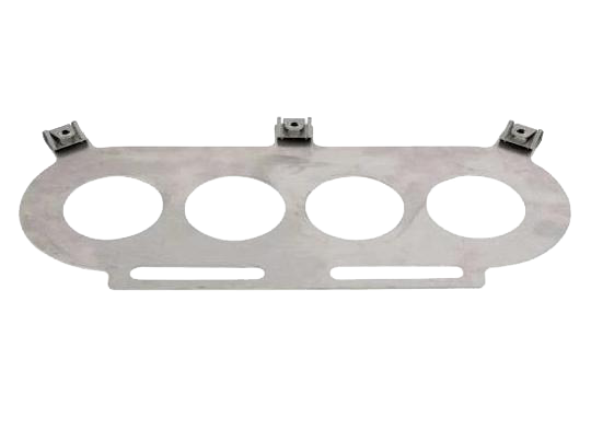 ZETEC FORD PIPERCROSS PX600 LARGE TWIN CARBURETTOR/THROTTLE BODY BASEPLATE