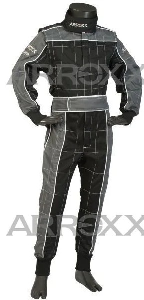 Arroxx Junior Overall Katoen Zwart/Grijs